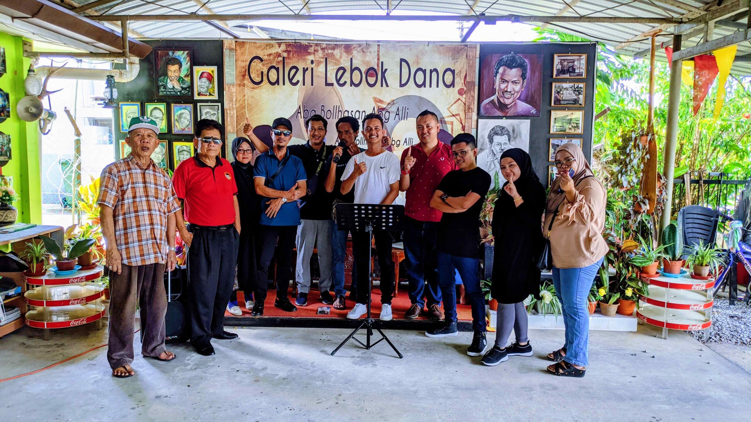 Kunjungan daripada Rombongan Wakil P.Ramlee & Saloma Zon Tengah