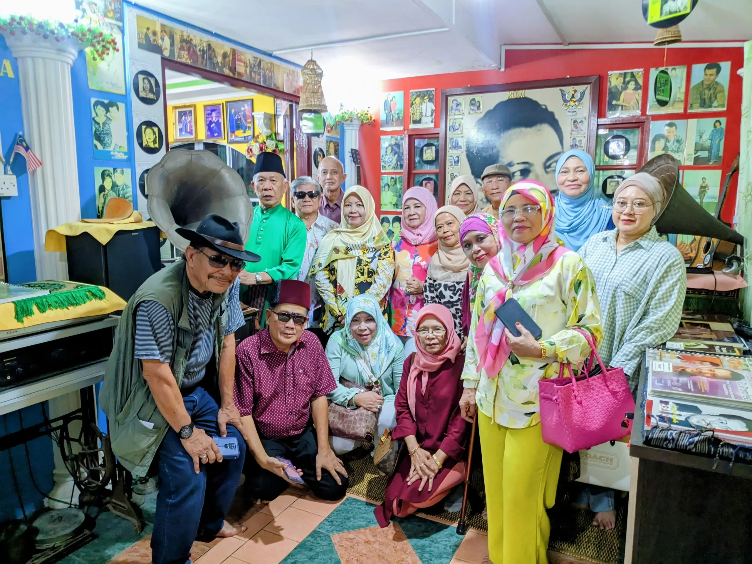 Kunjungan daripada Peminat P. Ramlee Semenanjung dan Brunei Darussalam